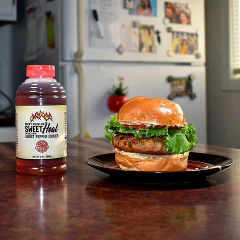 Sweet and Spicy Turkey Burgers