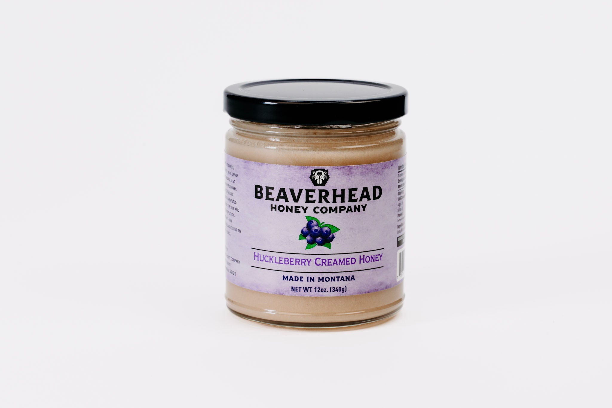 Huckleberry Creamy Beaverhead Rocky Mountain Honey