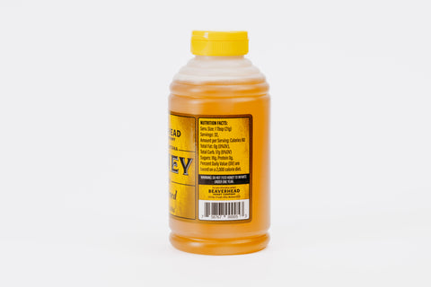 (Case of 12) 24 oz. Beaverhead Clover Honey Squeeze Bottle