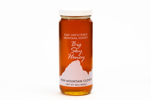 Big Sky Montana High Mountain Clover Honey 22 oz.