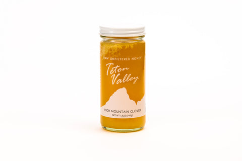 Teton Valley High Mountain Clover Honey 12 oz.