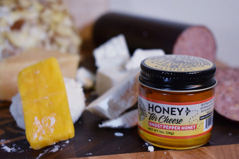 1 Oz. Ghost Pepper Honey for Cheese