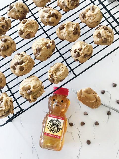 Peanut Butter Honey Cookies