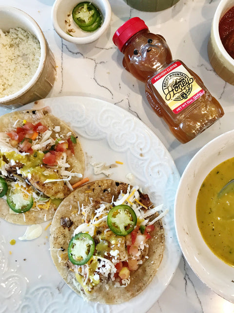 Fish Tacos with Honey Mustard Sauce