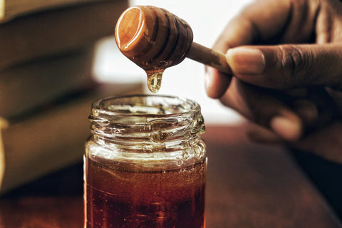 storing honey