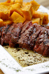 Baby Back Ribs With Honey, Chipotle & Mango Glaze