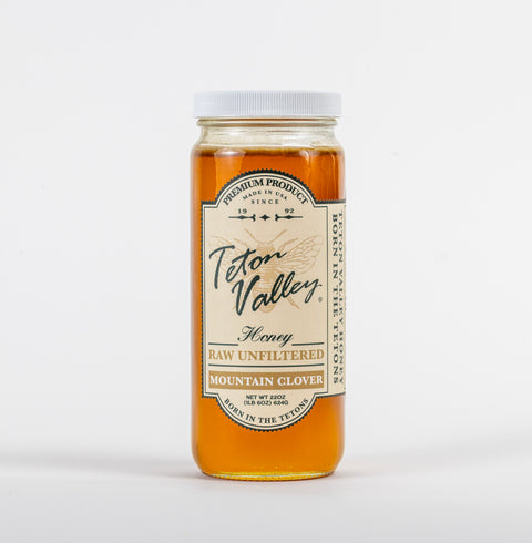 Teton Valley High Mountain Clover Honey 22 oz.