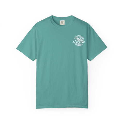 Rocky Mountain Honey T-Shirt — 100% Pure Beekeeper Logo Tee