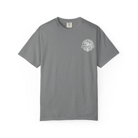 Rocky Mountain Honey T-Shirt — 100% Pure Beekeeper Logo Tee