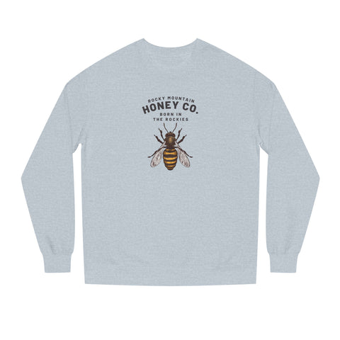 Honey Co. Bee Graphic Sweatshirt — Rustic Mountain Beekeeper Crewneck