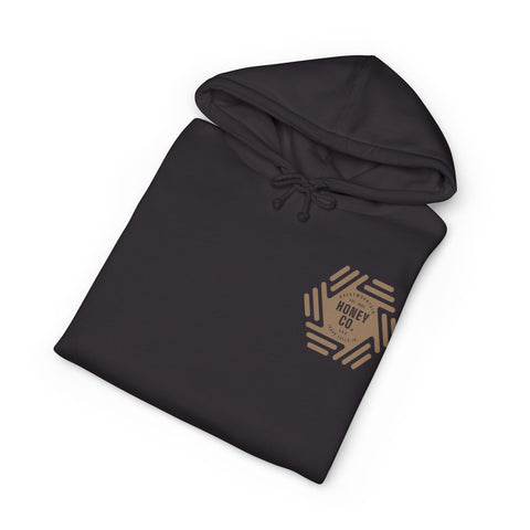 Honey Co. Logo Hoodie — Rustic Beekeeper Honey Company Pullover