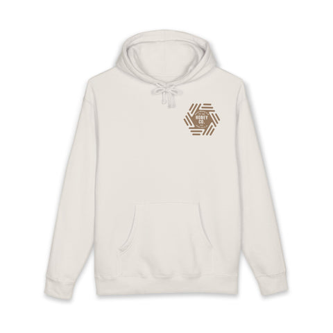 Honey Co. Logo Hoodie — Rustic Beekeeper Honey Company Pullover