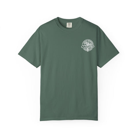 Rocky Mountain Honey T-Shirt — 100% Pure Beekeeper Logo Tee