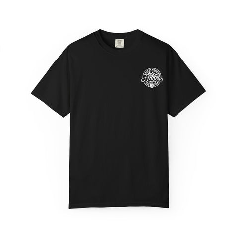 Rocky Mountain Honey T-Shirt — 100% Pure Beekeeper Logo Tee