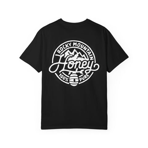 Rocky Mountain Honey T-Shirt — 100% Pure Beekeeper Logo Tee