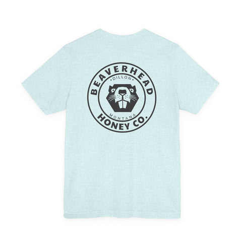 Beaverhead Honey Co. Logo T-Shirt — Vintage Beavertail Emblem Tee