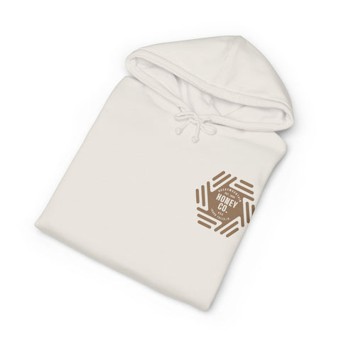 Honey Co. Logo Hoodie — Rustic Beekeeper Honey Company Pullover
