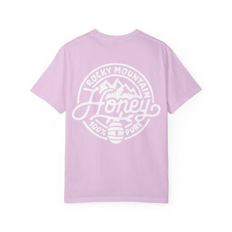 Rocky Mountain Honey T-Shirt — 100% Pure Beekeeper Logo Tee