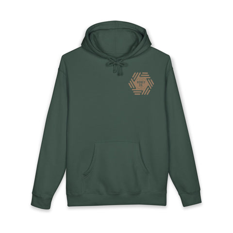 Honey Co. Logo Hoodie — Rustic Beekeeper Honey Company Pullover