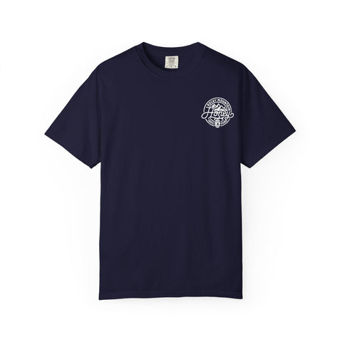 Rocky Mountain Honey T-Shirt — 100% Pure Beekeeper Logo Tee
