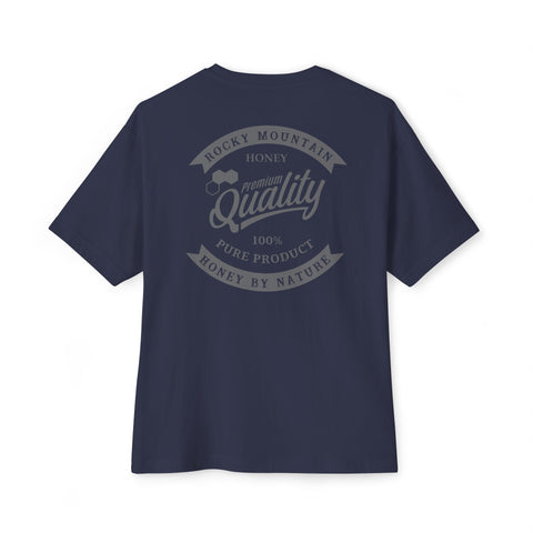 Rocky Mountain National Park Vintage Logo Tee — Unisex Oversized Boxy T-Shirt