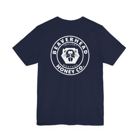 Beaverhead Honey Co. Logo T-Shirt — Vintage Beavertail Emblem Tee