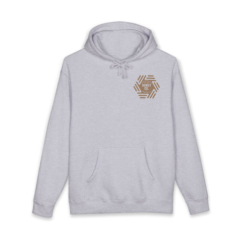 Honey Co. Logo Hoodie — Rustic Beekeeper Honey Company Pullover