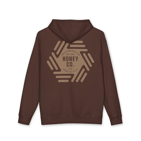 Honey Co. Logo Hoodie — Rustic Beekeeper Honey Company Pullover