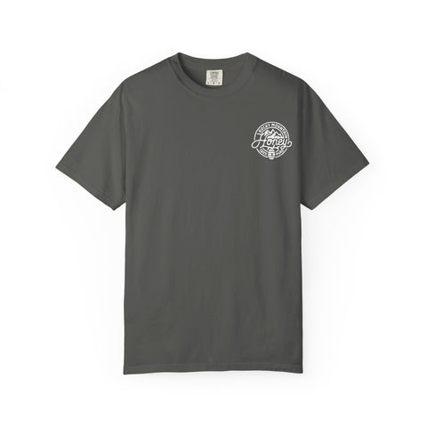 Rocky Mountain Honey T-Shirt — 100% Pure Beekeeper Logo Tee