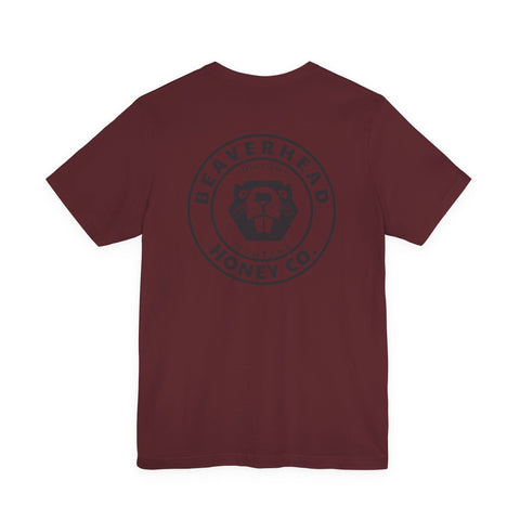 Beaverhead Honey Co. Logo T-Shirt — Vintage Beavertail Emblem Tee