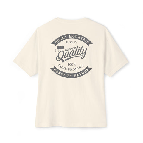 Rocky Mountain National Park Vintage Logo Tee — Unisex Oversized Boxy T-Shirt