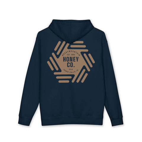Honey Co. Logo Hoodie — Rustic Beekeeper Honey Company Pullover