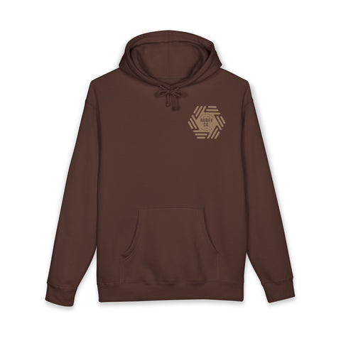 Honey Co. Logo Hoodie — Rustic Beekeeper Honey Company Pullover