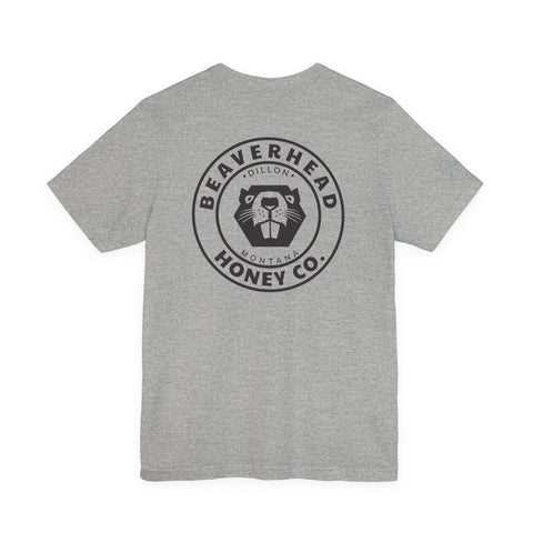 Beaverhead Honey Co. Logo T-Shirt — Vintage Beavertail Emblem Tee