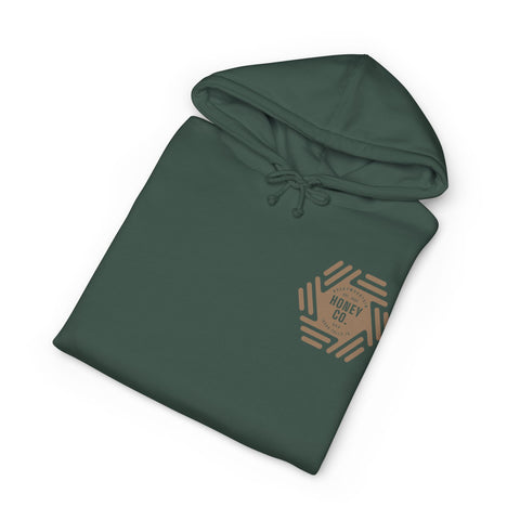Honey Co. Logo Hoodie — Rustic Beekeeper Honey Company Pullover