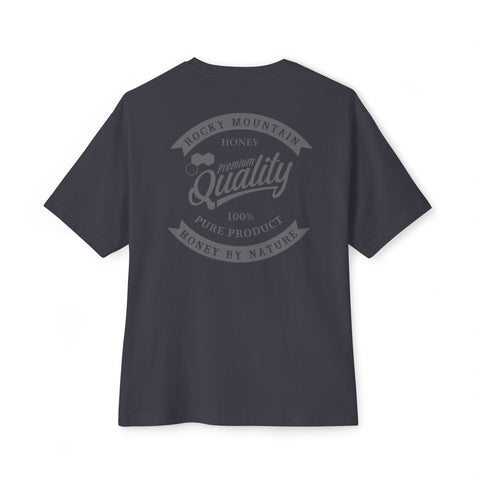 Rocky Mountain National Park Vintage Logo Tee — Unisex Oversized Boxy T-Shirt