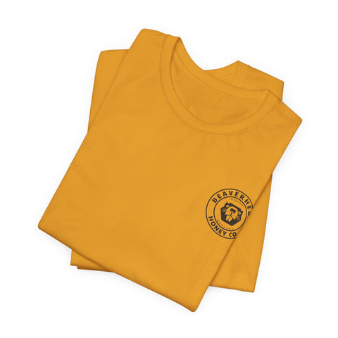 Beaverhead Honey Co. Logo T-Shirt — Vintage Beavertail Emblem Tee
