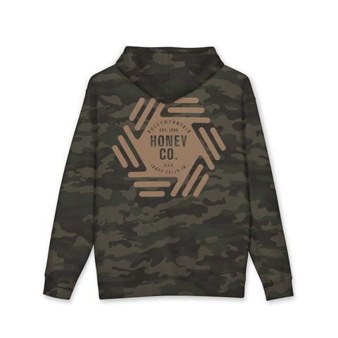 Honey Co. Logo Hoodie — Rustic Beekeeper Honey Company Pullover