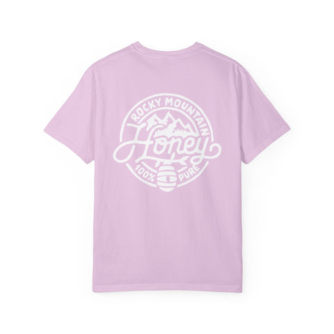 Rocky Mountain Honey T-Shirt — 100% Pure Beekeeper Logo Tee
