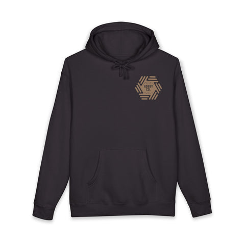 Honey Co. Logo Hoodie — Rustic Beekeeper Honey Company Pullover
