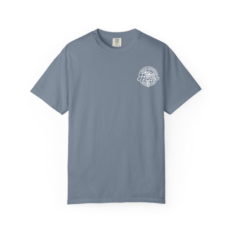 Rocky Mountain Honey T-Shirt — 100% Pure Beekeeper Logo Tee