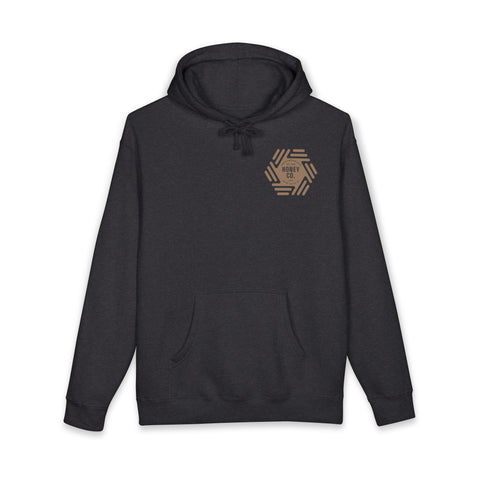 Honey Co. Logo Hoodie — Rustic Beekeeper Honey Company Pullover
