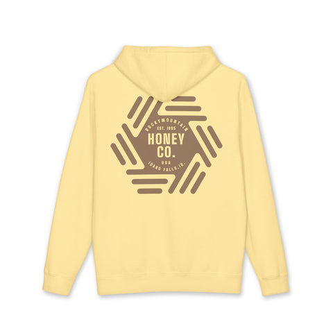 Honey Co. Logo Hoodie — Rustic Beekeeper Honey Company Pullover