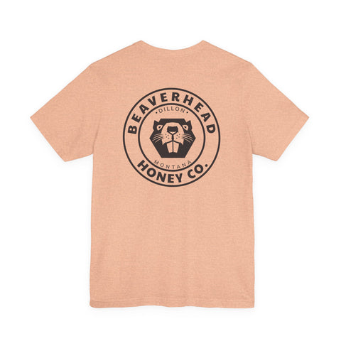 Beaverhead Honey Co. Logo T-Shirt — Vintage Beavertail Emblem Tee