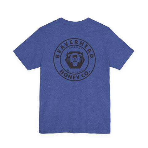 Beaverhead Honey Co. Logo T-Shirt — Vintage Beavertail Emblem Tee