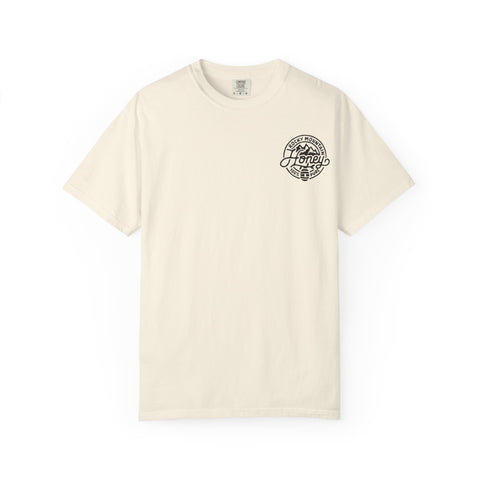 Rocky Mountain Honey T-Shirt — 100% Pure Beekeeper Logo Tee