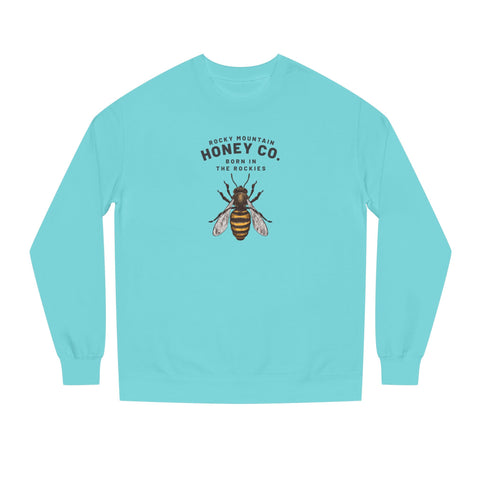 Honey Co. Bee Graphic Sweatshirt — Rustic Mountain Beekeeper Crewneck