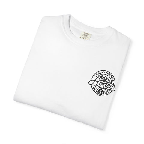 Rocky Mountain Honey T-Shirt — 100% Pure Beekeeper Logo Tee