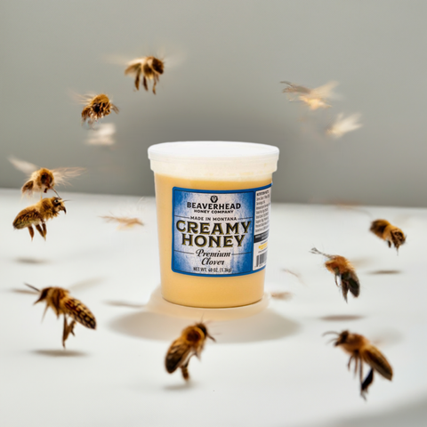 40 oz. Beaverhead Creamy Clover Honey Tub