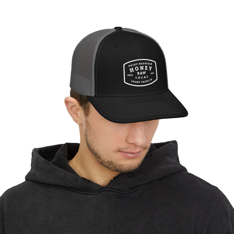 Honey Raw Local Trucker Cap — Rocky Mountain Beekeeping Snapback